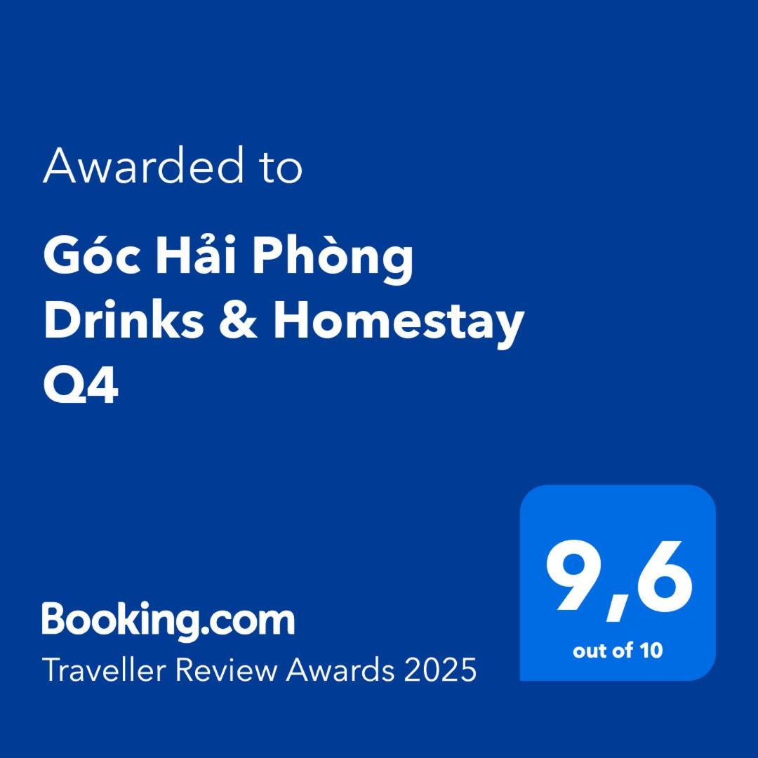 Goc Hai Phong Drinks & Homestay Q4 Ho Si Minh-város Kültér fotó